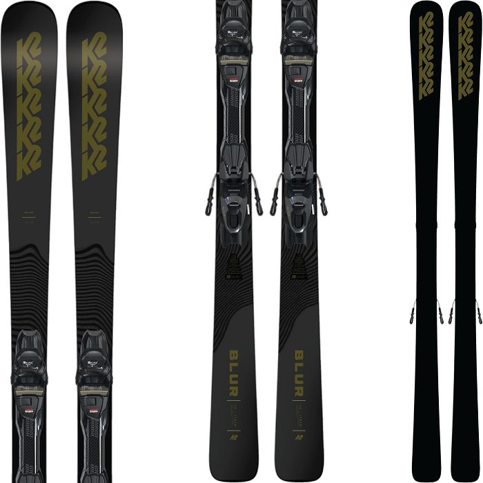 スキー3点セット] ケーツー スキー板 2026 K2 BLUR 74 QUIKCLIK HP +