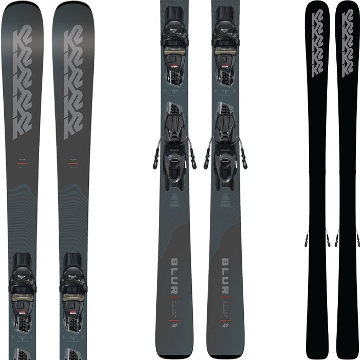 スキー3点セット] ケーツー スキー板 2026 K2 BLUR 76 QUIKCLIK FREE +
