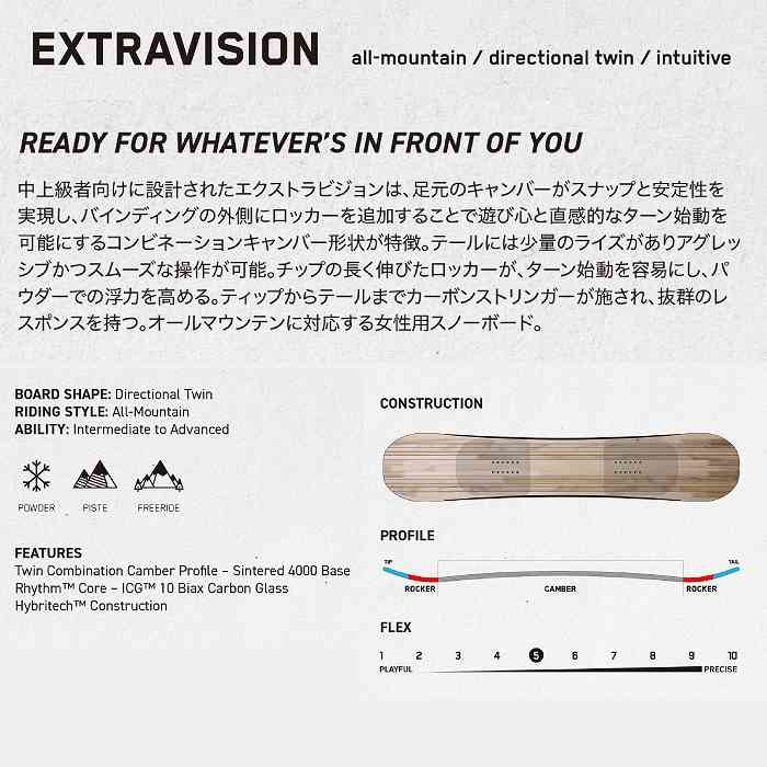 2026 K2 ケーツー EXTRAVISION エクストラビジョン 25-26 レディース