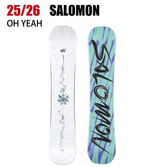 2026 SALOMON サロモン OH YEAH オーイエー 25-26 レディース ボード板
