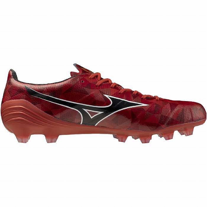 Mizuno Alpha サッカーシューズ レッド Mizuno Alpha II Select FG