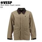 VESP �٥��� VPMJ1067 Work Shirts Coach Jacket KA ���Ρ��ܡ��� ������ ���㥱�å� VESP������ 25-26��ǥ� ��� ��ǥ�����