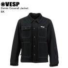 VESP ٥ VPMJ1071 Denim Coverall Jacket BK Ρܡ  㥱å VESP 25-26ǥ  ǥ