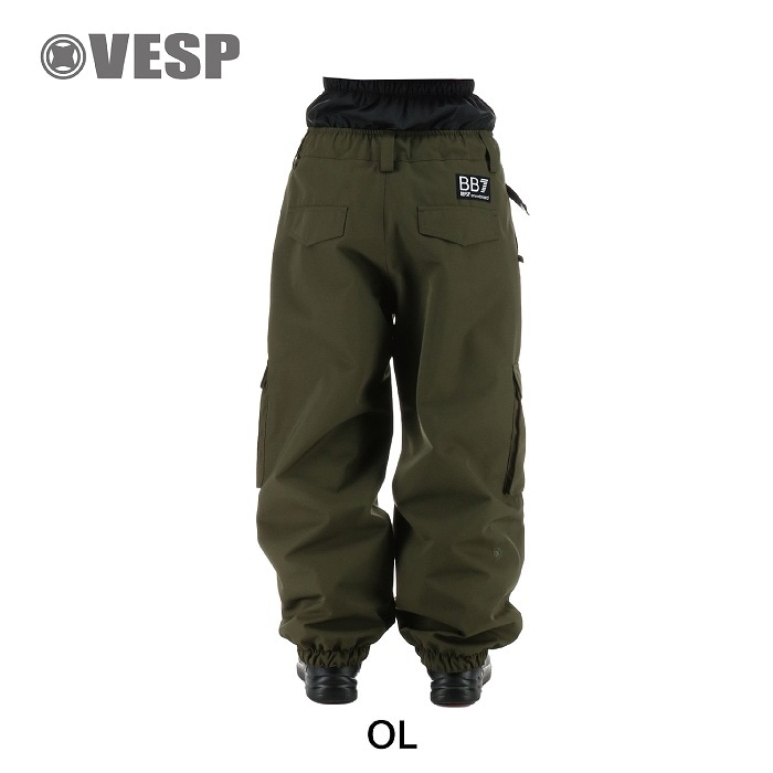 VESP ベスプ VPMP1059 Wide Jogger Cargo Pants OL スノーボード