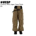 VESP ٥ VPMP1059C Corduroy Wide Jogger Cargo Pants KA Ρܡ  ѥ VESP 25-26ǥ