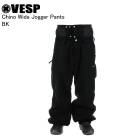 VESP ٥ VPMP1060 Chino Wide Jogger Pants BK Ρܡ  ѥ VESP 25-26ǥ  ǥ