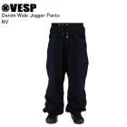 VESP ٥ VPMP1062 Denim Wide Jogger Pants NV Ρܡ  ѥ VESP 25-26ǥ  ǥ
