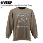VESP ٥ SNMS2039 Peanuts Collaboration Stretch Knit Crew BE Ρܡ  VESP 25-26ǥ  ǥ