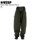 VESP ٥ VPMP1066 Nylon Wide Stretch Pants OL Ρܡ  ѥ VESP 25-26ǥ  ǥ