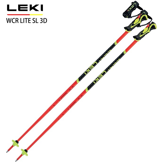 レキ ストック 2026 LEKI WCR LITE SL 3D RED アルミポール 25-26 レキ ストック 2026 LEKI WCR LITE SL 3D RED アルミポール 25-26