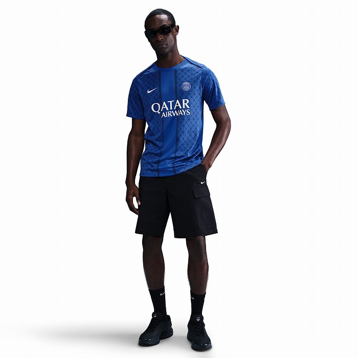 NIKE パリサンジェルマン　プレマッチトップ NIKE パリサンジェルマン 22/23 DF プレマッチ トップ AWAY
