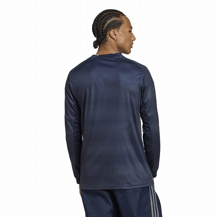 バ*キ様 レアル・マドリード アディダス サッカーシャツ ネイビー　L ポルトガ adidas ADIDAS アディダス レアルマドリード 25-26 アウェイ