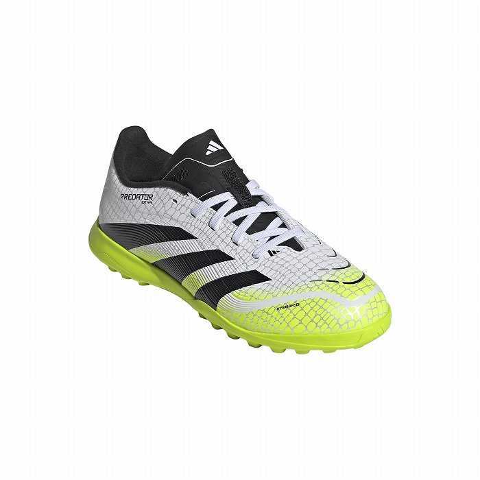 ADIDAS アディダス PREDATOR LEAGUE TF J(ホワイト×ブラック×イエロー