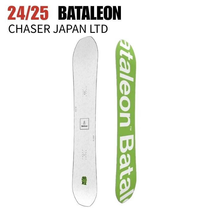24-25 新品 BATALEON/バタレオン Chaser Japan155 2025 BATALEON バタレオン CHASER JAPAN LTD チェイサー 24-25 ボード