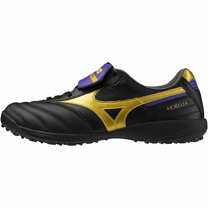 MIZUNO ミズノ モレリア サラ ELITE TF(ブラック×ゴールド) Q1GB255006
