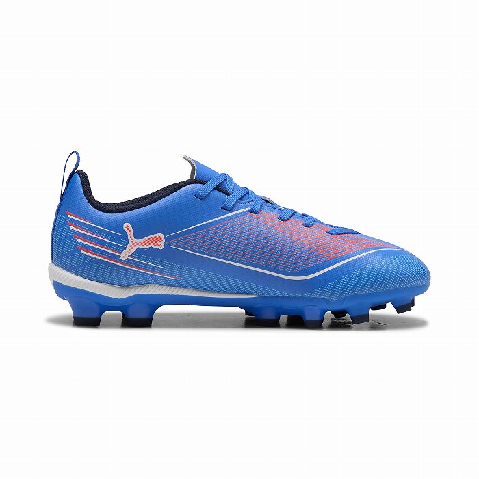 PUMA プーマ ウルトラ 6 プレイ HG/AG +Mid JR(ブルー×オレンジ