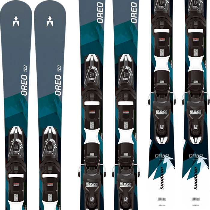 ケースセット] スワロー スキー板 2026 SWALLOW OREO 123 GRY/BL +