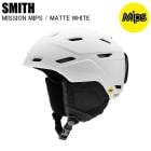 SMITH ���ߥ� 1027336 MISSION MIPS �ߥå����ߥåץ� MATTE WHITE ������ ���Ρ��ܡ��� �إ��å� ���ߥ��إ��å�