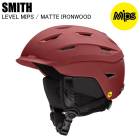 SMITH ���ߥ� LEVEL MIPS ��٥� Matte Ironwood 010271476 ������ ���Ρ��ܡ��� �إ��å� SMITH�إ��å� �ߥåץ�