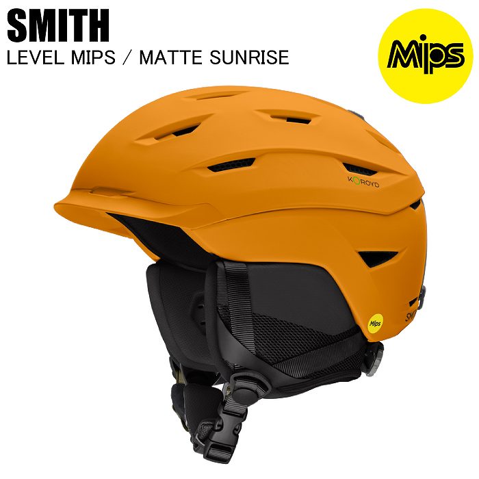 SMITH スミス LEVEL MIPS レベル Matte Sunrise 010271477 スキー