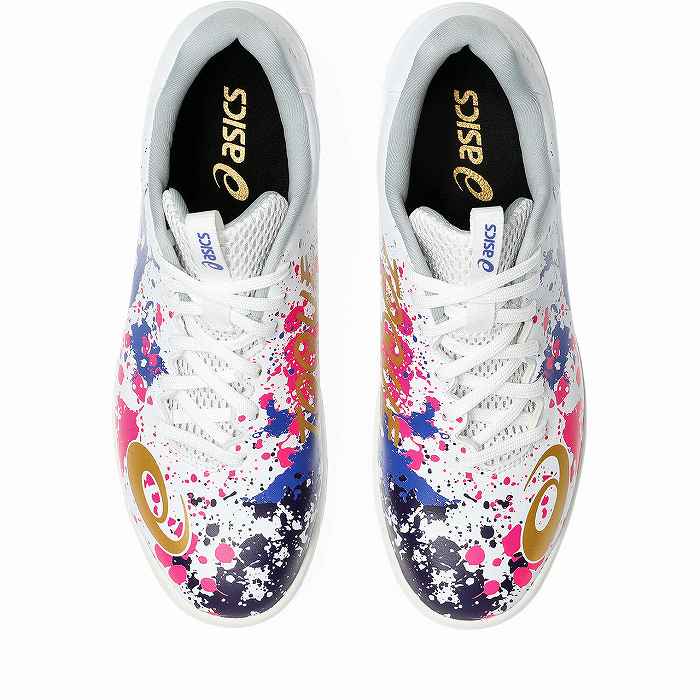 ASICS アシックス TOQUE 8 TF(ホワイト×ピュアゴールド) 1113A045 101