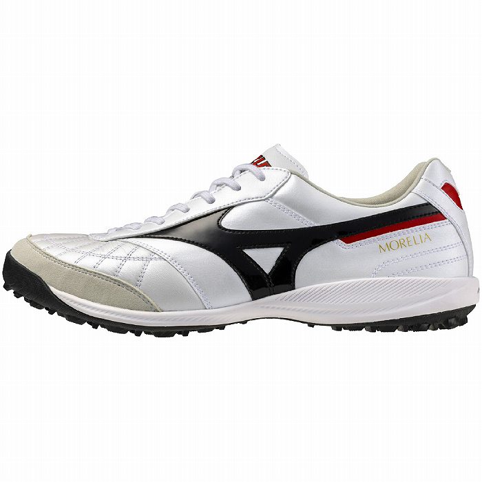 Mizuno モレリア サッカーシューズ ブラック/ホワイト MIZUNO ミズノ MORELIA SALA JAPAN TF(ホワイト×ブラック) Q1GB250209