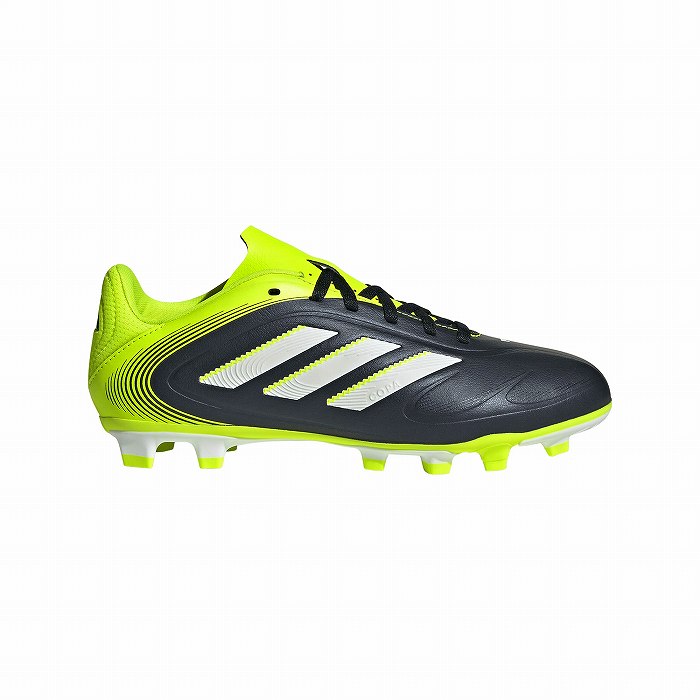 ADIDAS アディダス COPA PURE3 CLUB FXG J(ブラック×ホワイト×イエロー