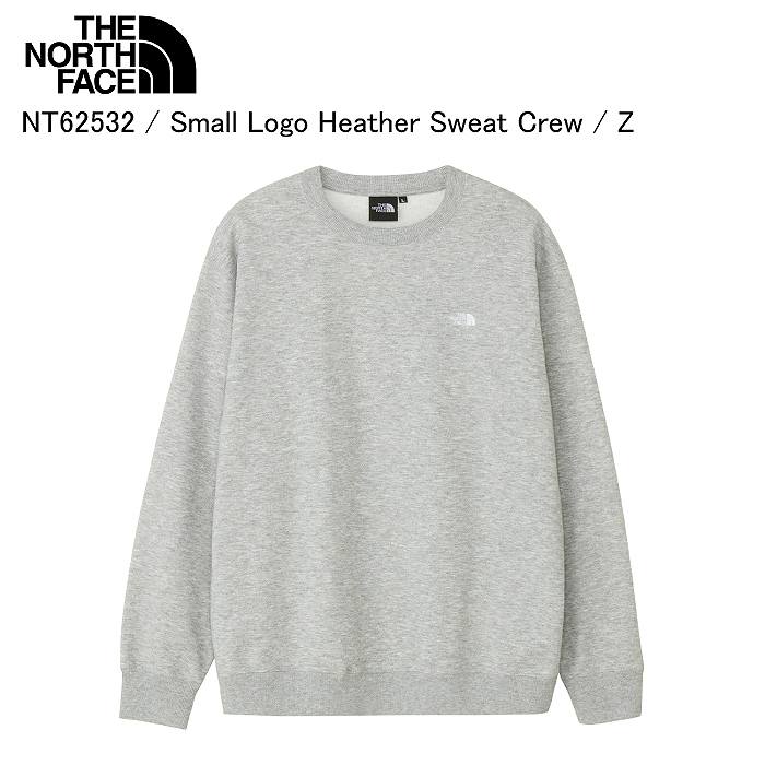 THE NORTH FACE ノースフェイス NT62532 Small Logo Heather Sweat