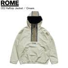 ROME ������ OG Halfzip Jacket �ϡ��ե��åץ��㥱�å� CREAM ���㥱�å� �ܡ��ɥ����� �����०���� ROME������ 25-26��ǥ�