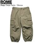 ROME ������ Baggy Cargo Pants �Х����������ѥ�� BRONZE �ѥ�� ���Ρ��ܡ��ɥ����� �����०���� ROME������ 25-26��ǥ�