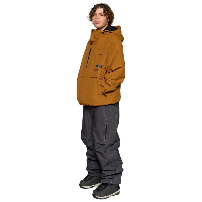 L1　 RANKIN JACKET 　スノーボードウェア L1 エルワン RANKIN JACKET SAGE/CARBON スノーボードウェア