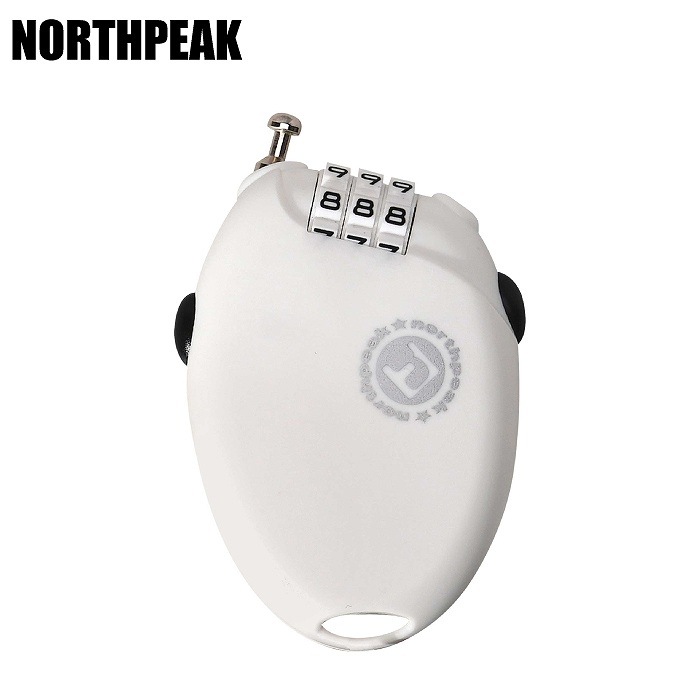 NORTHPEAK ノースピーク CABLE LOCK(DIAL) ケーブルロック WT NP-3326