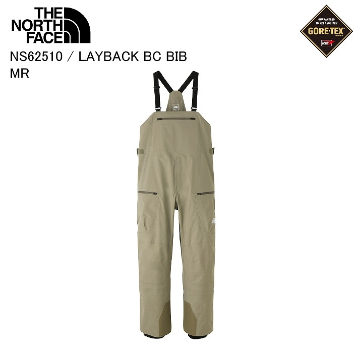 The North Face LAYBACK BC ビブパンツ ザ・ノース・フェイス(THE NORTH FACE) スノーボードウェア パンツ