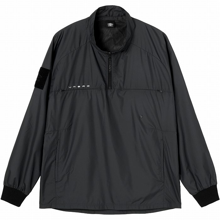 UMBRO アンブロ レフェリカルピステトップ(ブラック) UF5FWB35M BK00 サッカー レフリー 審判 ピステトップ UMBRO アンブロ レフェリカルピステトップ(ブラック) UF5FWB35M BK00