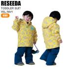RESEEDA �쥻���� RES58001 TODDLER SUIT YEL/NVY ������ ���Ρ��ܡ��� ��ͷ�� ������ ���å������� �Ҥɤ� �岼���å�