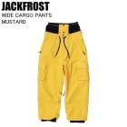 JACKFROST åե JFP98012 WIDE CARGO PANTS MUSTARD  Ρܡ Υ  Ρܡɥ ѥ
