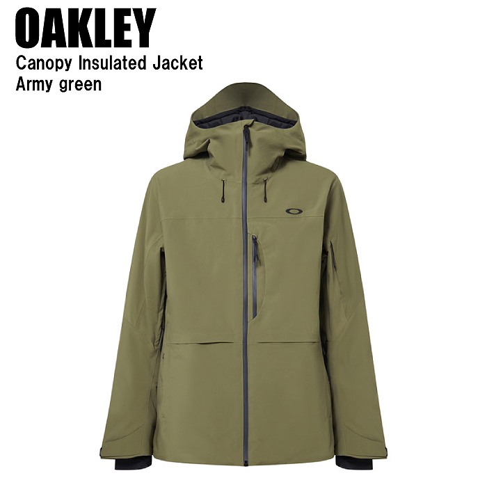 OAKLEY オークリー FOA407383 CANOPY INSULATED JACKET ARMY GREEN