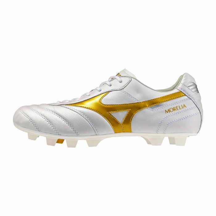 MIZUNO ミズノ MORELIA 2 JAPAN(ホワイト×ゴールド) P1GA260150