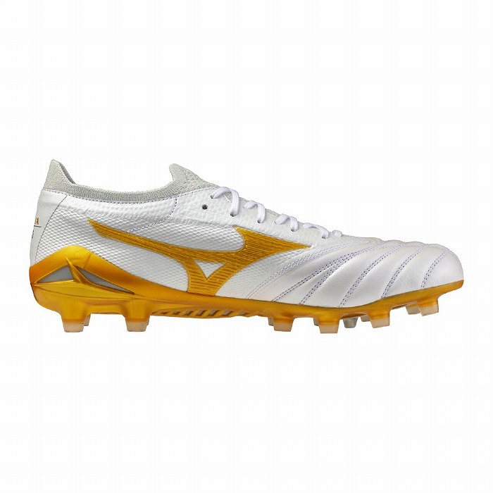 MIZUNO ミズノ MORELIA NEO 4 β JAPAN(ホワイト×ゴールド) P1GA264050