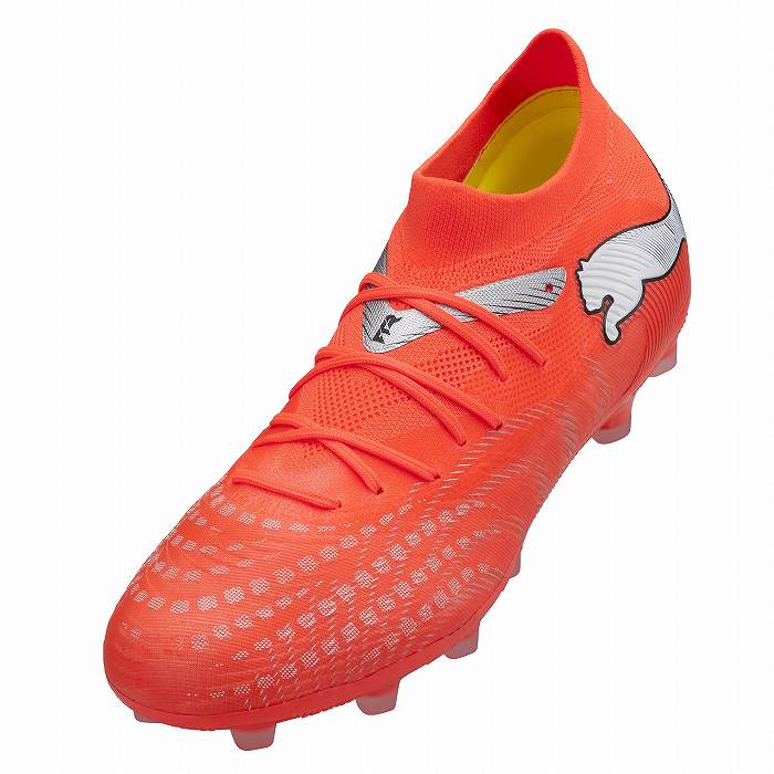 PUMA プーマ FUTURE 9 MATCH HG/AG(レッド×シルバー) 108905 01