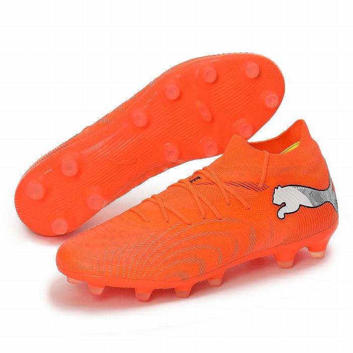 PUMA プーマ FUTURE 9 MATCH HG/AG(レッド×シルバー) 108905 01