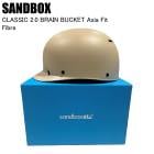 SANDBOX ����ɥܥå��� CLASSIC 2.0 BRAIN BUCKET FIBRE ������ ���Ρ��ܡ��� �إ��å� SANDBOX�إ��å� ��������ե��å�