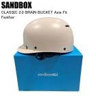 SANDBOX ����ɥܥå��� CLASSIC 2.0 BRAIN BUCKET FEATHER ������ ���Ρ��ܡ��� �إ��å� SANDBOX�إ��å� ��������ե��å�