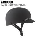 SANDBOX ����ɥܥå��� CLASSIC 2.0 LOW RIDE BLACK ������ ���Ρ��ܡ��� �إ��å� SANDBOX�إ��å� ���ޡ���ǥ�
