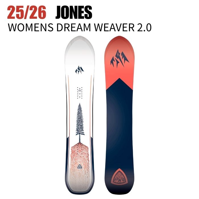 2026 JONES ジョーンズ WS DREAM WEAVER 2.0 ドリームウィーバー 25-26