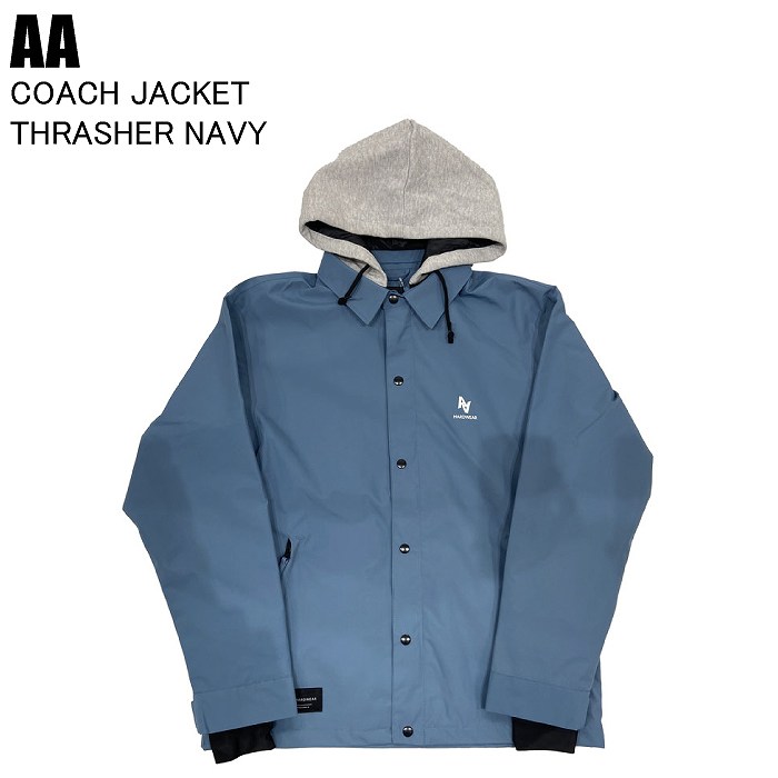 ウェア上下セット　AA ダブルエー ウェア コーチジャケット THRASHER AA ダブルエー COACH JACKET THRASHER BEIGE 24-25 ウエア メンズ ユニ