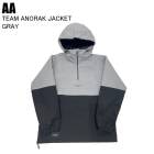 AA ���֥륨�� 72125307 TEAM ANORAK JACKET �����ॢ�Υ�å����㥱�å� GRAY ���Ρ��ܡ��� ������ ���㥱�å� AA������ 25-26