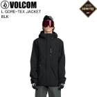 VOLCOM �ܥ륳�� G0652604 L GORE-TEX JACKET BLK ������ ���Ρ��ܡ��� ������ ���㥱�å� �����ƥå��� �ܥ륳�०����
