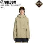 VOLCOM �ܥ륳�� G0652605 DUA GORE-TEX JACKET MSG ������ ���Ρ��ܡ��� ������ ���㥱�å� �����ƥå��� �ܥ륳�०����