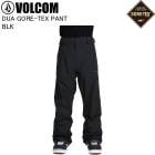 VOLCOM �ܥ륳�� G1352607 DUA GORE-TEX PANT BLK ������ ���Ρ��ܡ��� ������ �ѥ�� �����ƥå��� �ܥ륳�०���� 25-26��ǥ�